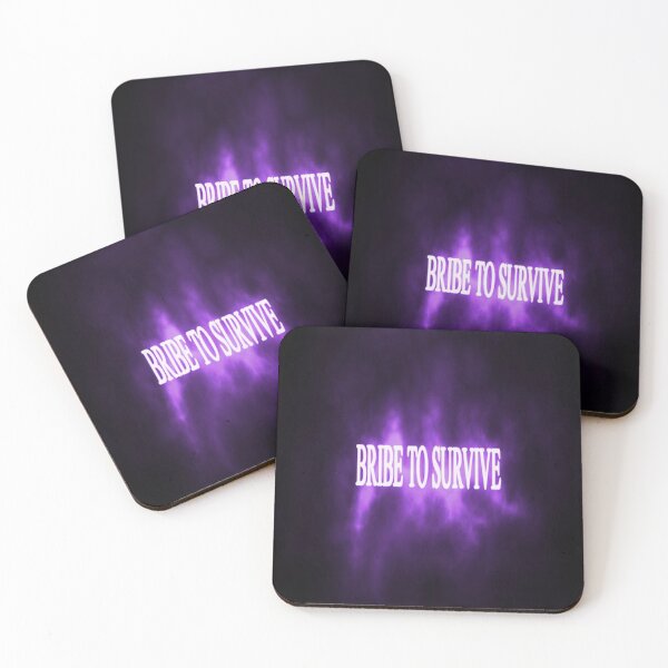 Item preview, BRIBE TO SURVIVE designed and sold by CUTESTUFFnow.
