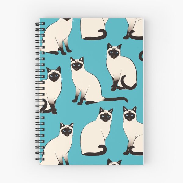 Item preview, Siamese Cats - sparse pattern designed and sold by nadyanadya.