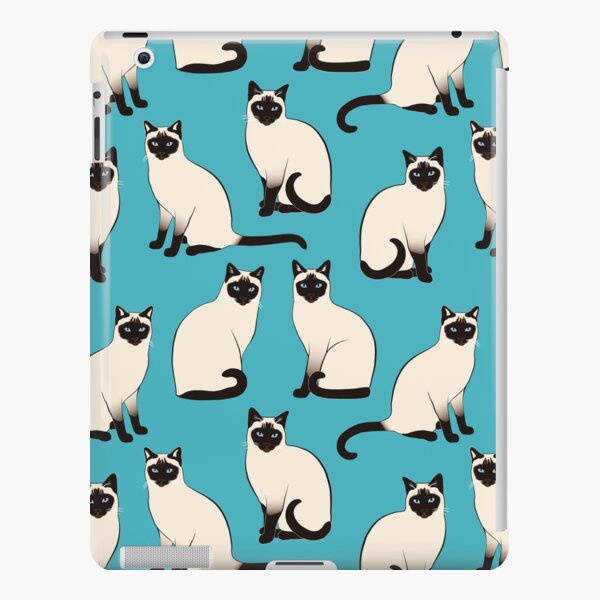 Siamese Cats - sparse pattern iPad Snap Case