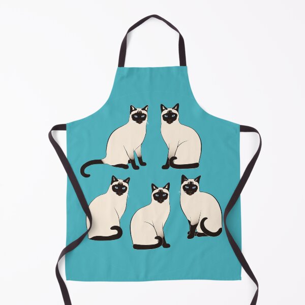 Item preview, Siamese Cats - sparse pattern designed and sold by nadyanadya.