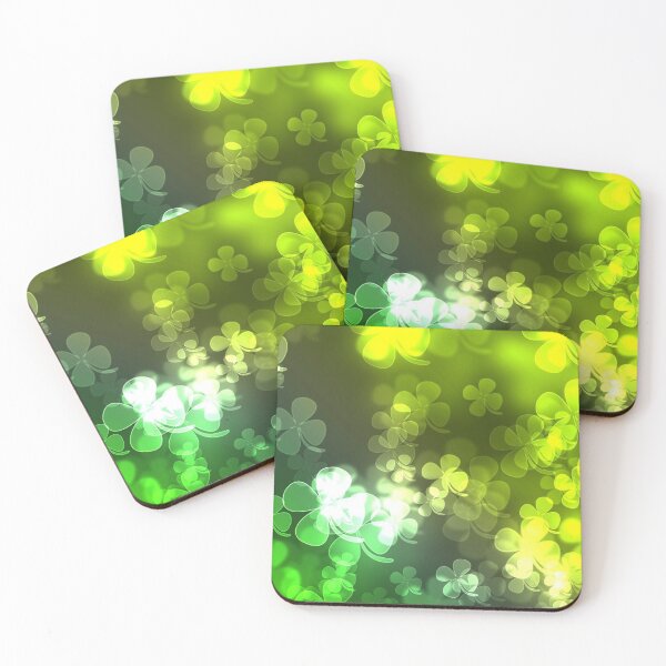 Item preview, luck clover leaves flying designed and sold by 42youbest.