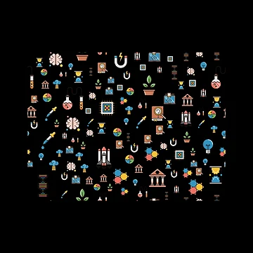 Artwork thumbnail, Science Pattern by Serotonin4u