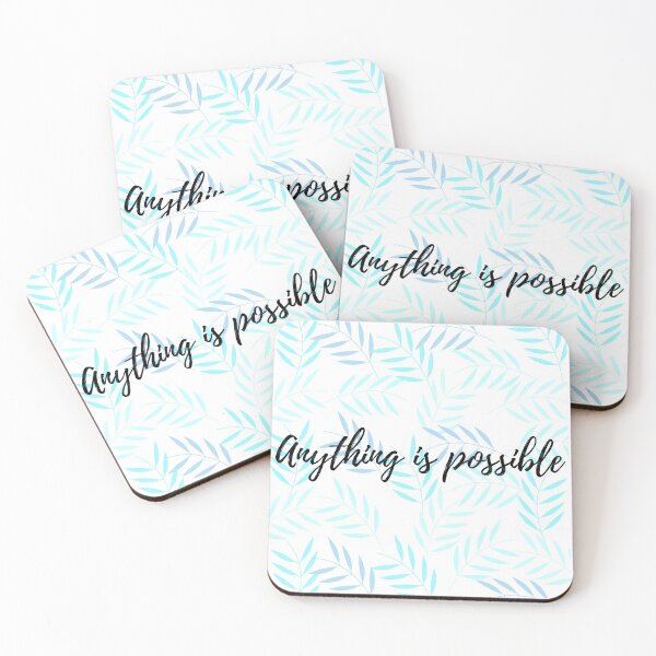 Item preview, Inspirational quote | Anything is possible  designed and sold by cattiktoks1718.