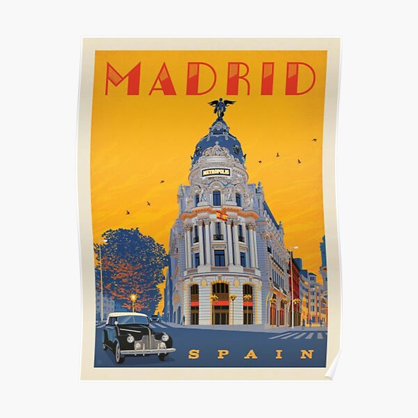 Madrid, Spain Poster