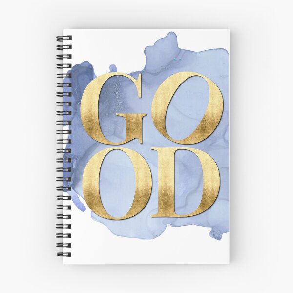 Item preview, GOOD gold+blue – Shortest Motivation Ever designed and sold by M-ohlala.