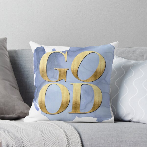 Item preview, GOOD gold+blue – Shortest Motivation Ever designed and sold by M-ohlala.