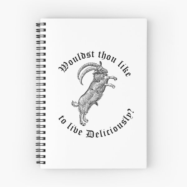 Item preview, Black Phillip: Wouldst Thou Like To Live Deliciously? (Shaded version) designed and sold by Suspiria96.