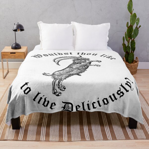 Item preview, Black Phillip: Wouldst Thou Like To Live Deliciously? (Shaded version) designed and sold by Suspiria96.
