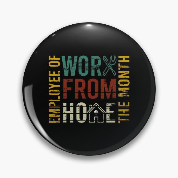 Item preview, Work From Home Employee Of The Month designed and sold by YAHIA-14.