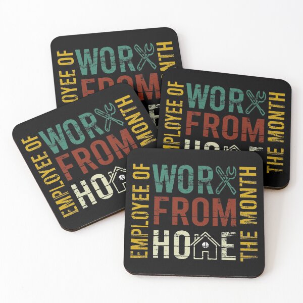 Item preview, Work From Home Employee Of The Month designed and sold by YAHIA-14.