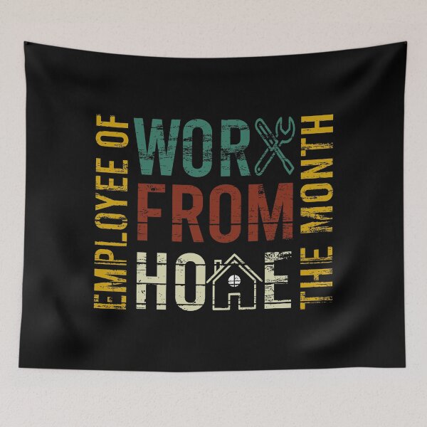 Item preview, Work From Home Employee Of The Month designed and sold by YAHIA-14.