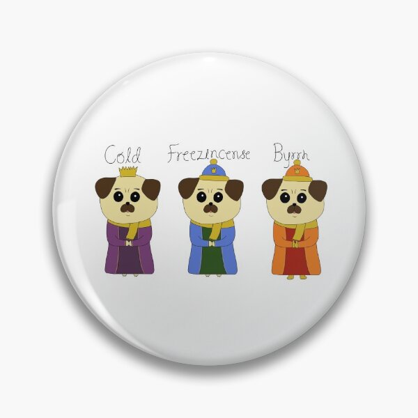 Item preview, The Three Cold Kings designed and sold by DeliliahDoodles.