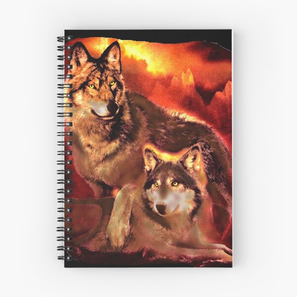 Item preview, sunset wolves partners designed and sold by THE AMERICAN TEEVANGELIST.