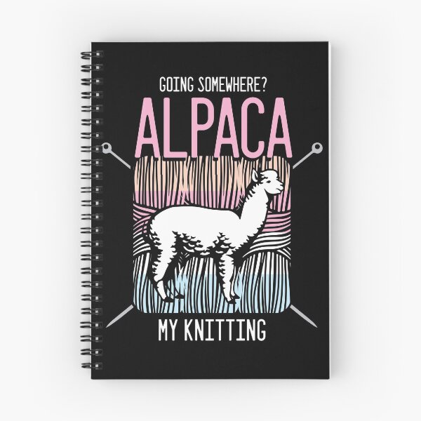Item preview, Going Somewhere Alpaca My Knitting designed and sold by Myshelter.