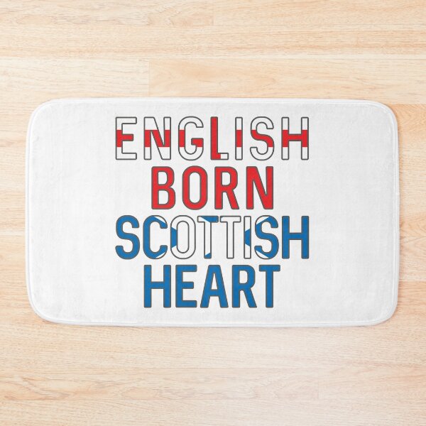 Item preview, ENGLISH BORN SCOTTISH HEART designed and sold by MacPean.