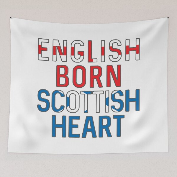 Item preview, ENGLISH BORN SCOTTISH HEART  designed and sold by MacPean.