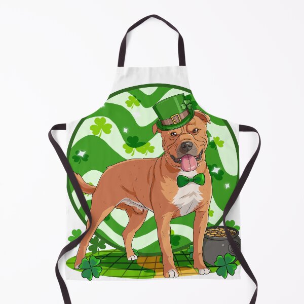 Item preview, Staffordshire Bull Terrier Dog Irish Leprechaun St. Patricks Day designed and sold by Nosek1ng.