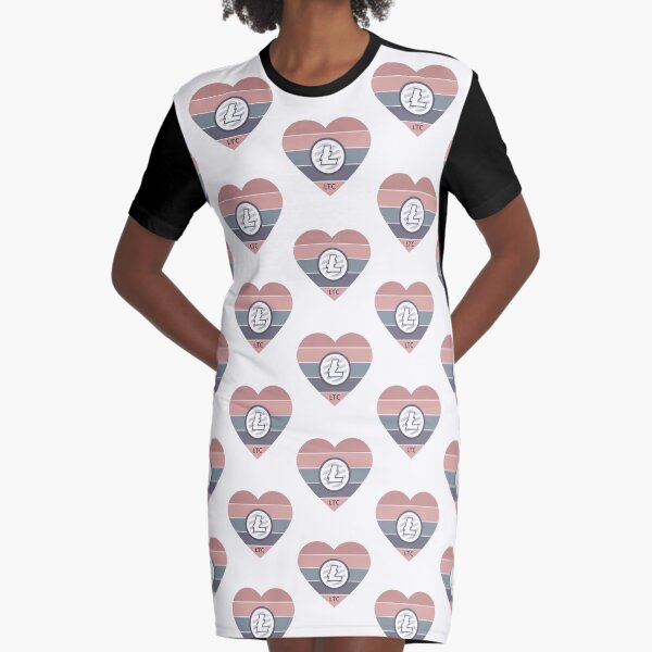 Artikel-Vorschau von Liebe Litecoin LTC Crypto Sunset Dark, designt und verkauft von Bitcoin-Fashion.