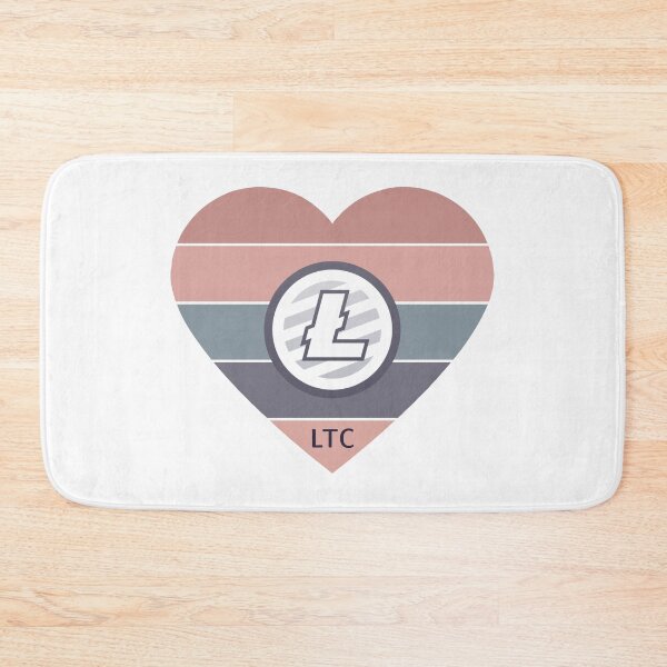 Item preview, Love Litecoin LTC Crypto Sunset Dark designed and sold by Bitcoin-Fashion.