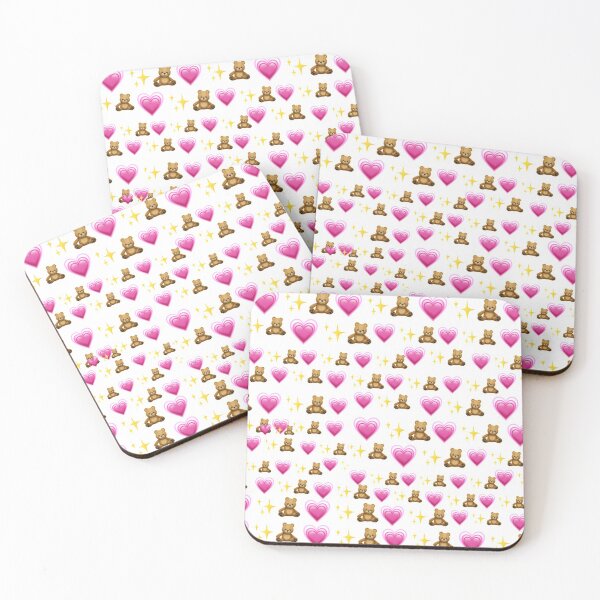 Item preview, Heart glitter Teddi designed and sold by caramelizedshop.