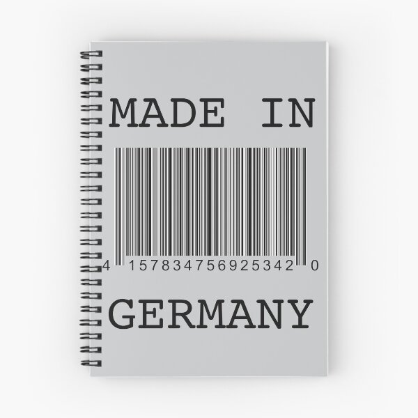 Item preview, Made in Germany Barcode. Cool gift idea for Germans designed and sold by Kipcio.