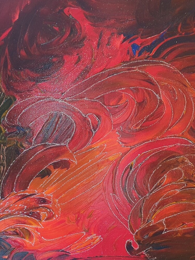 Thumbnail 5 of 5, iPhone Case, Phoenix Rising designed and sold by ARTSHOP8.