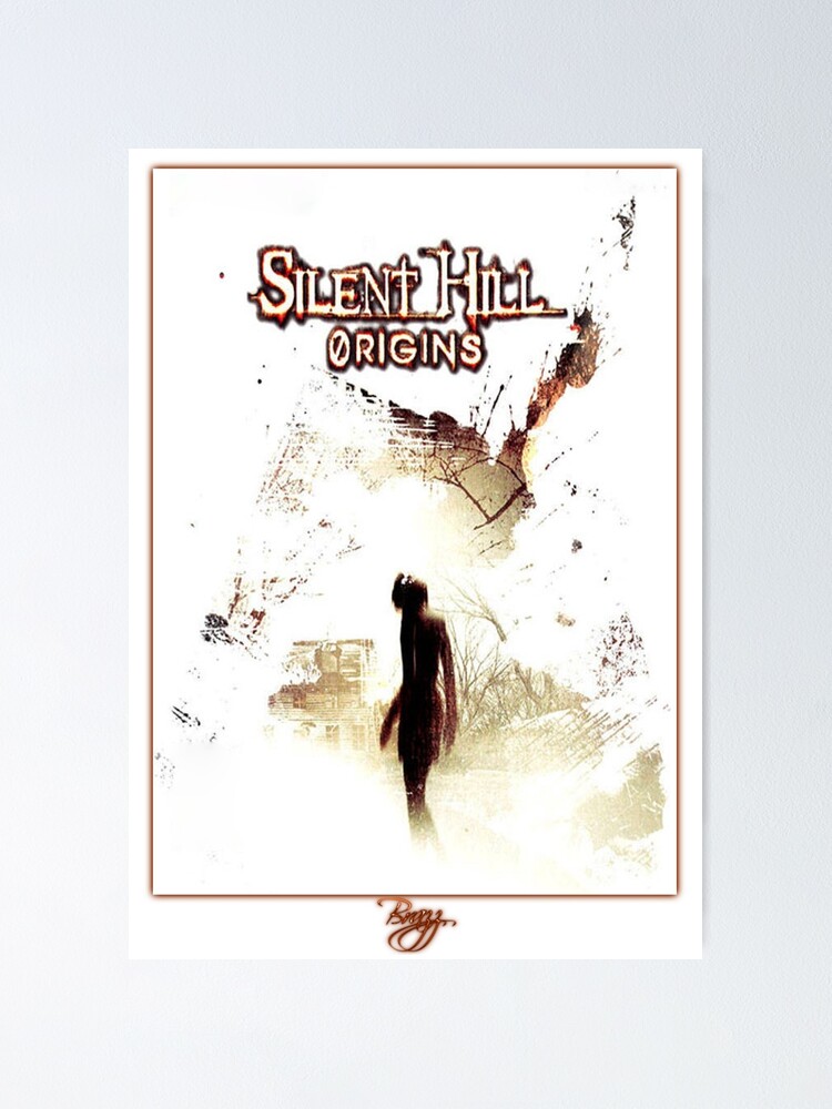 Silent Hill Origins - PsP Original Box Art (Neon)