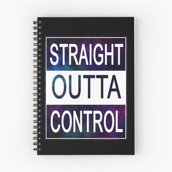 Item preview, Straight outta control designed and sold by felinefeelings.