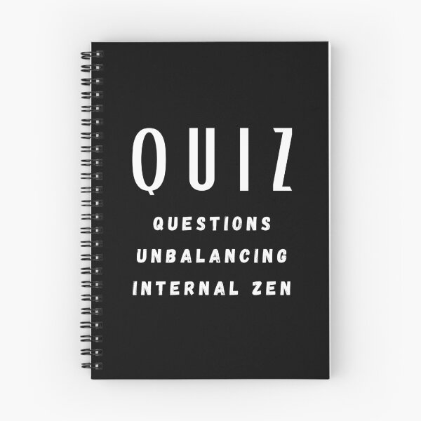 Item preview, Quiz Test - Questions Unbalancing Internal Zen designed and sold by OlgaZhu.