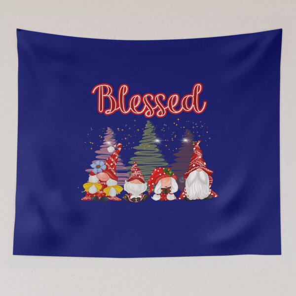 Item preview, Cute for Christmas - Blessed Gnomes designed and sold by RosieRiggs.