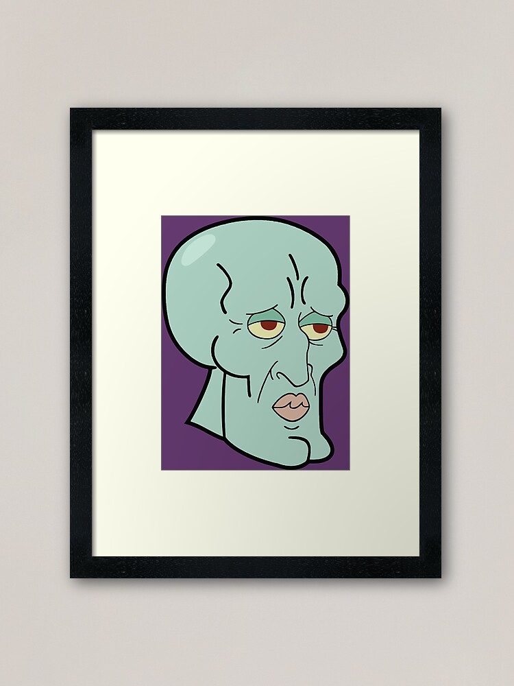 Handsome Squidward - Spongebob | Photographic Print