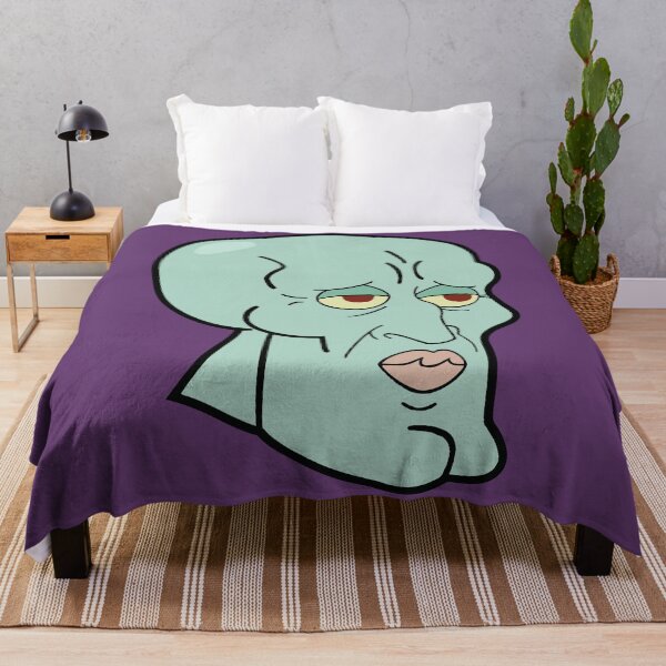 Vista previa del artículo con la obra «Calamardo guapo - Bob Esponja», diseñado y vendido por NikkiMouse82.
