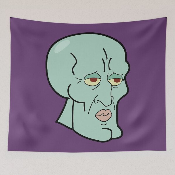 Item preview, Handsome Squidward - Spongebob designed and sold by NikkiMouse82.
