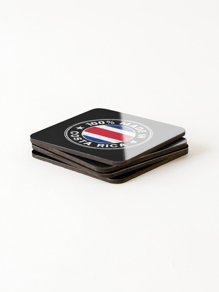 Thumbnail 4 of 5, Coasters (Set of 4), Costa Rica designed and sold by GeogDesigns.