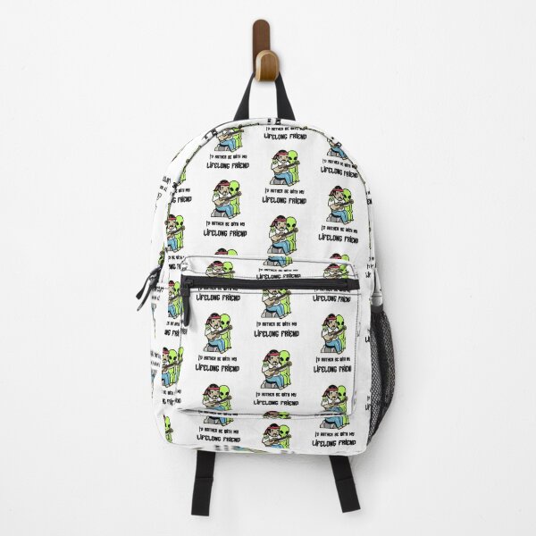 Item preview, Funny, I'd rather be with my Lifelong Friend, alien design designed and sold by NeaftyFinds.