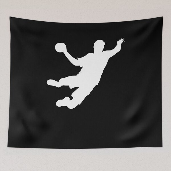 Item preview, Handball player silhouette designed and sold by Dsigns.