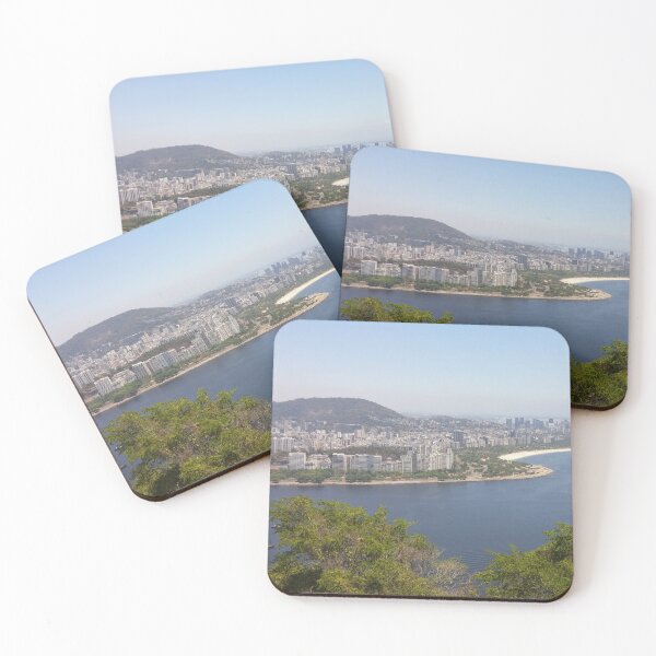 Item preview, Vista da praia de Pão de Açúcar Montanha designed and sold by BlancheAndPappy.