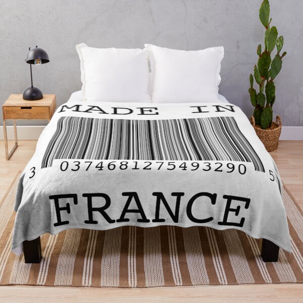 Item preview, Made in France Barcode. Funny, cool gift idea for French designed and sold by Kipcio.