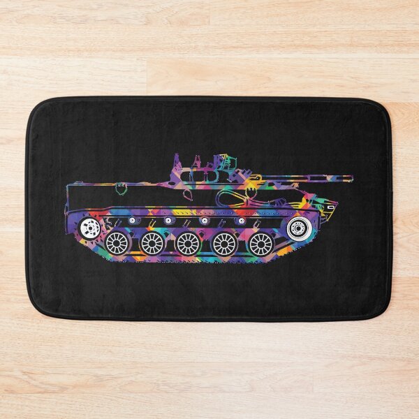 Item preview, BMD-4 amphibious infantry fighting vehicle tank Pop Art designed and sold by Arassa Design.