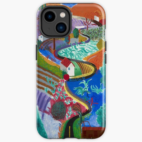 david hockney nichols canyon iPhone Tough Case