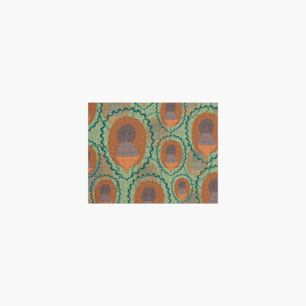 Boho Jungle: Orangutan Jigsaw Puzzle