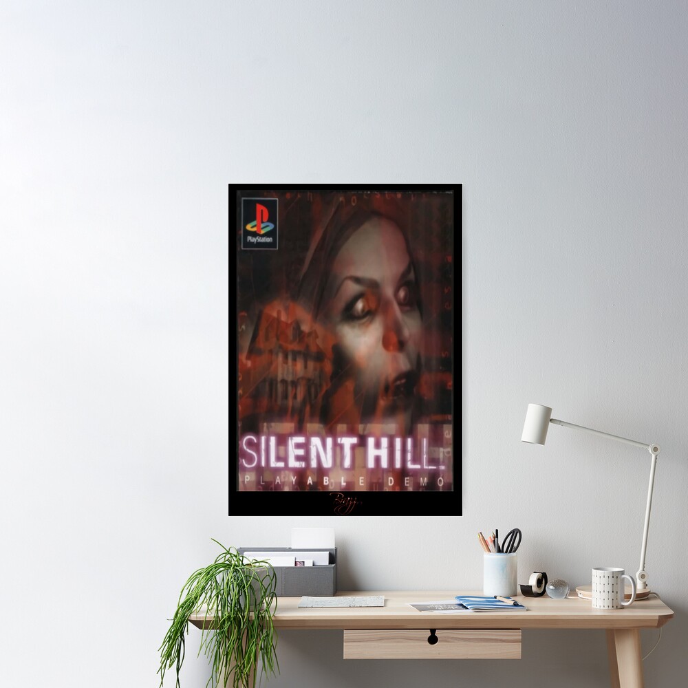 Silent Hill 1 Playable Demo - PsX Original Box Art (No Neon) Poster for  Sale by Brazz Official