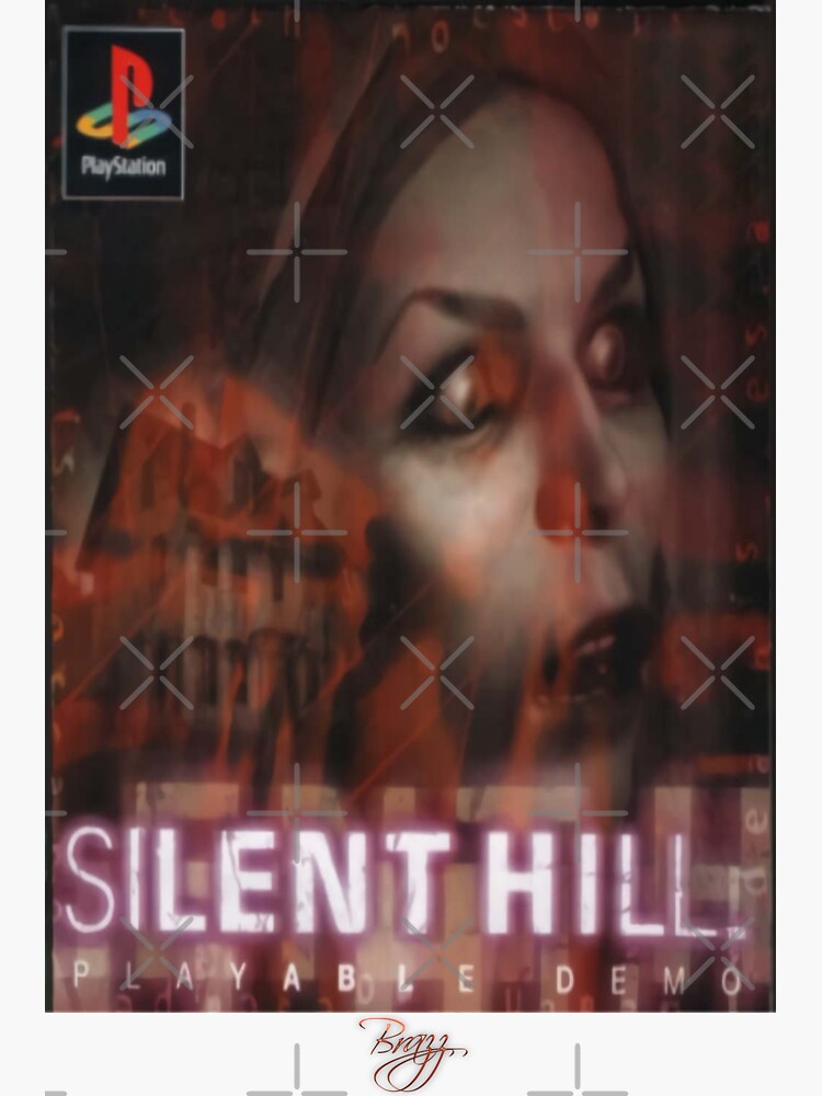 Silent Hill 1 Playable Demo - PsX Original Box Art (No Neon) Poster for  Sale by Brazz Official