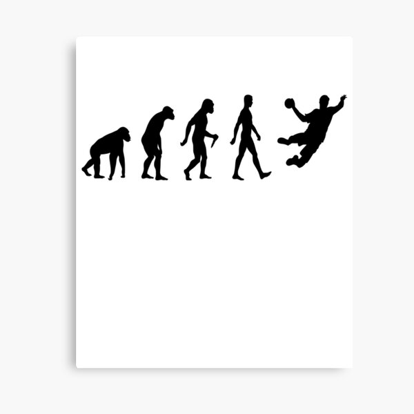 Item preview, Handball player evolution designed and sold by Dsigns.