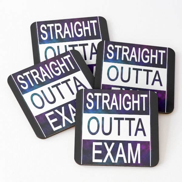 Item preview, Straight outta exam designed and sold by felinefeelings.