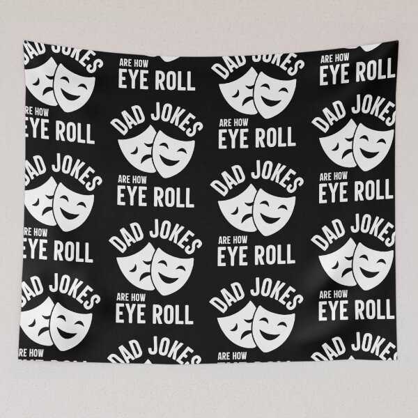Item preview, Dad Jokes Are How Eye Roll Funny designed and sold by GravitiTees.