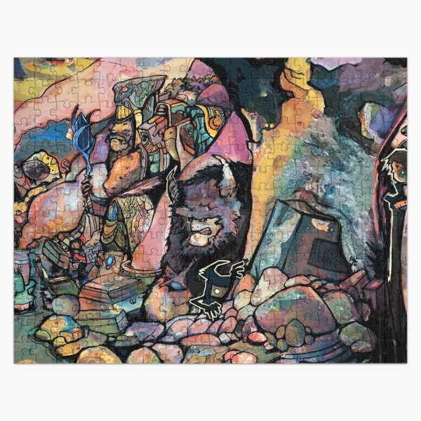 Observing the ritual Jigsaw Puzzle