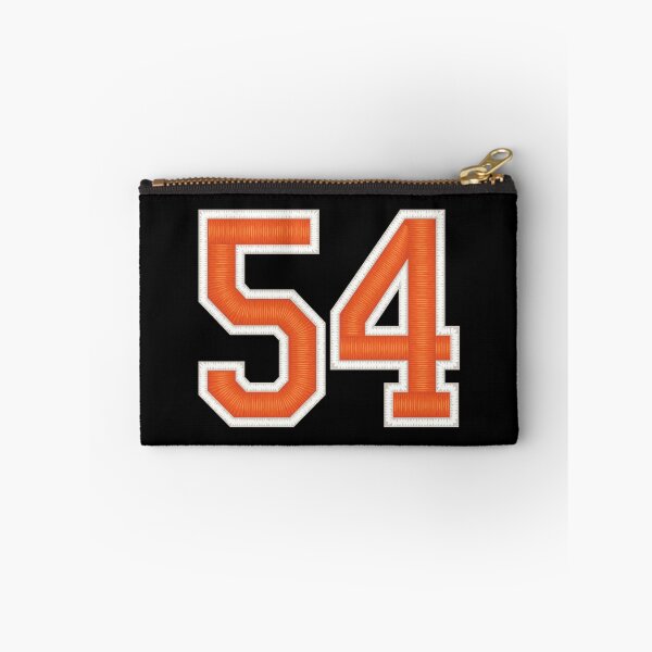 Item preview, Sports Number 54 Jersey fifty-four Orange designed and sold by elhefe.