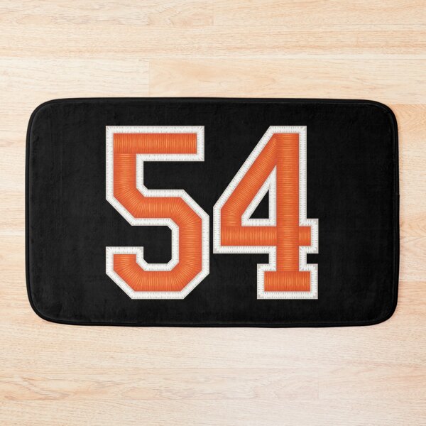 Item preview, Sports Number 54 Jersey fifty-four Orange designed and sold by elhefe.