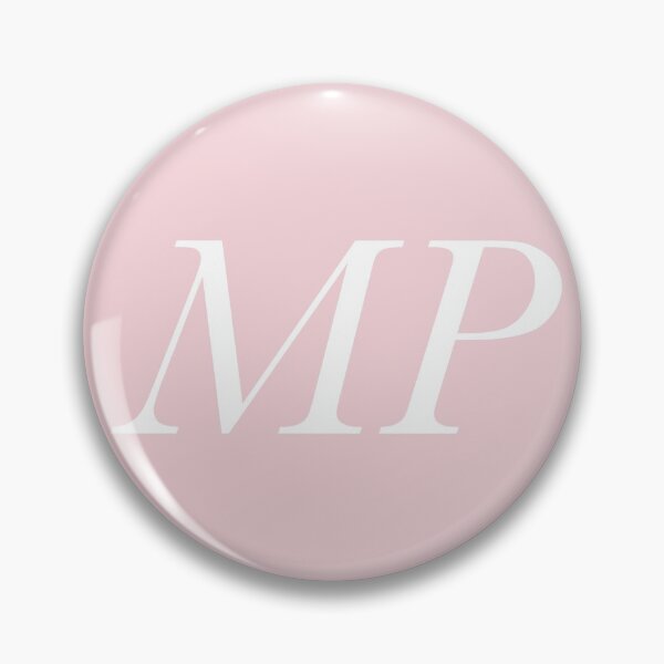 Item preview, Monogramed initials MP in blush color designed and sold by Abbara.